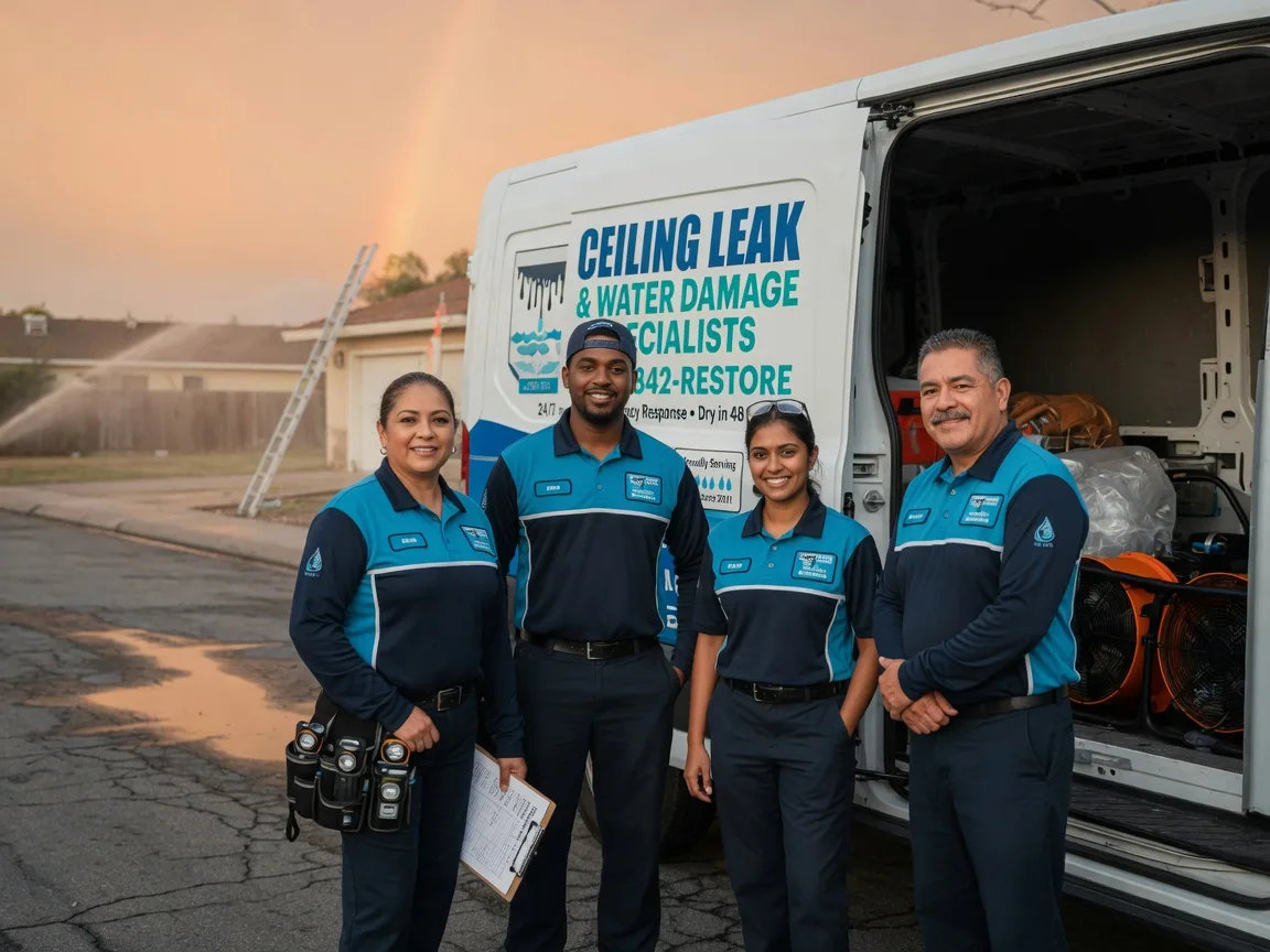 Ceiling Leak Cleanup company in Albertson, NC
