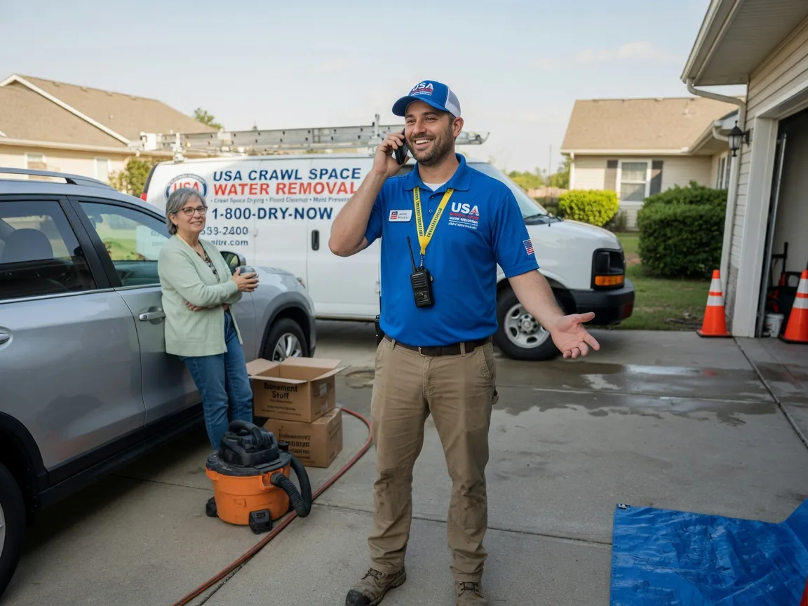 Crawl Space Water Removal Albertson, NC FAQs